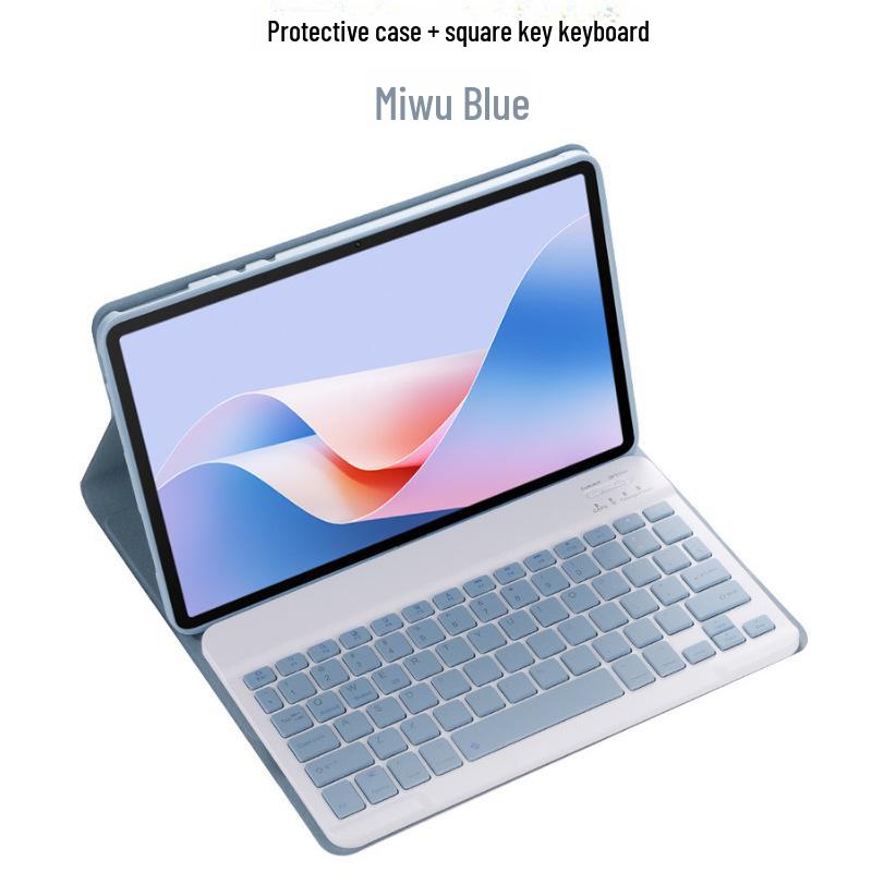 HONOR Pad X8A Keyboard Case: Compatible with V6/V7/V8/V9/X8/Z6/Z7/MagicPad, Bluetooth, Protective Cover