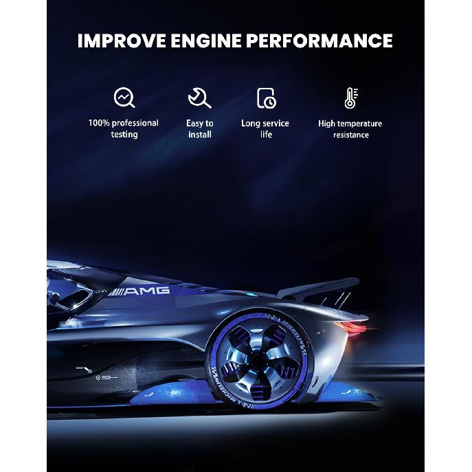 

6 шт. SCITOO Автомобильный топливный инжектор Engein FJ463, CM5174, 4L5Z9F593A Комплекты для замены подходят для 2001-2008 для Ford для Ranger, 2001-2007 для Mazda для