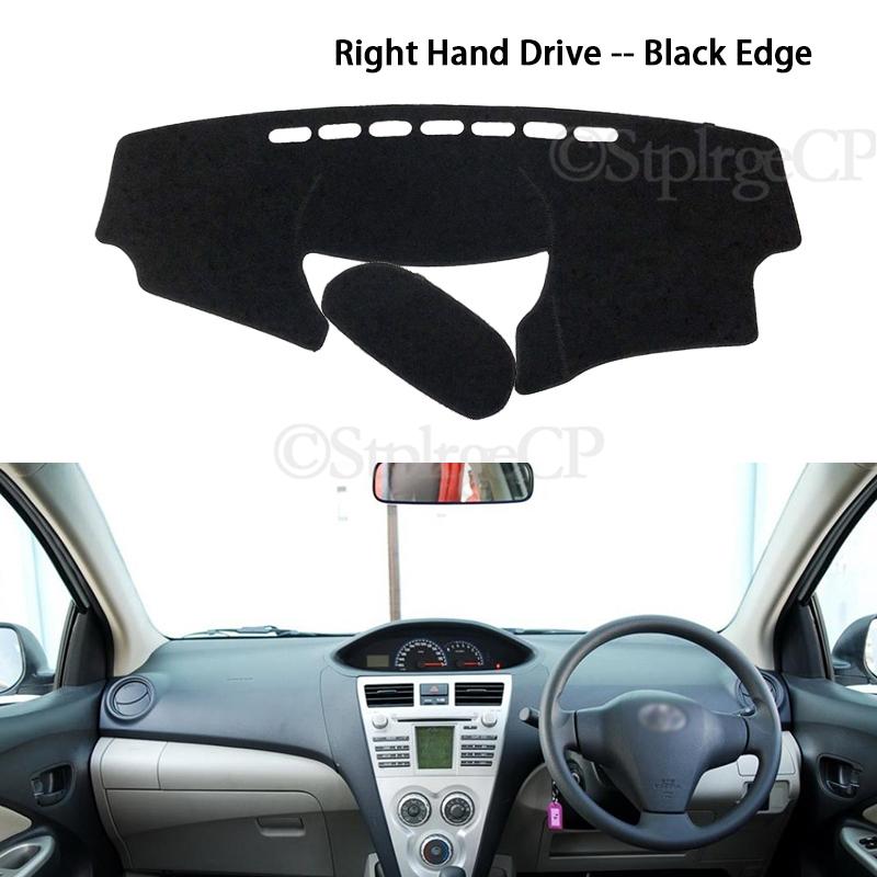 For Toyota Vios Yaris Belta Soluna XP90 2008~2013 Anti-Slip Mat Dashboard Cover Pad Sunshade Dashmat Carpet Car Accessories 2012