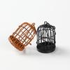 Mini Wrought Iron Birdcage Garden Decor Ornaments