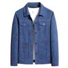 Jacke Herren Neue Herbstmantel Große Größe Koreanische Version des Casual Revers Top Herren