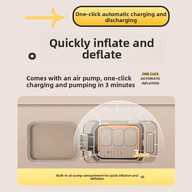 Outdoor Bed Air Cushion Nap Bed Heightening Thickening Air Mattress Inflatable Bed Home Single Air Mattress Double Lunch Break