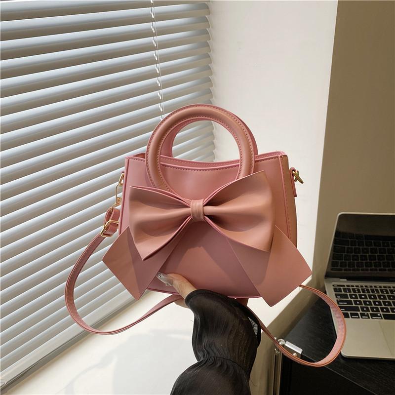 Premium Autumn Women's New Bow, High-end Fashion Single Shoulder Portable Women's Oblique Span Bag