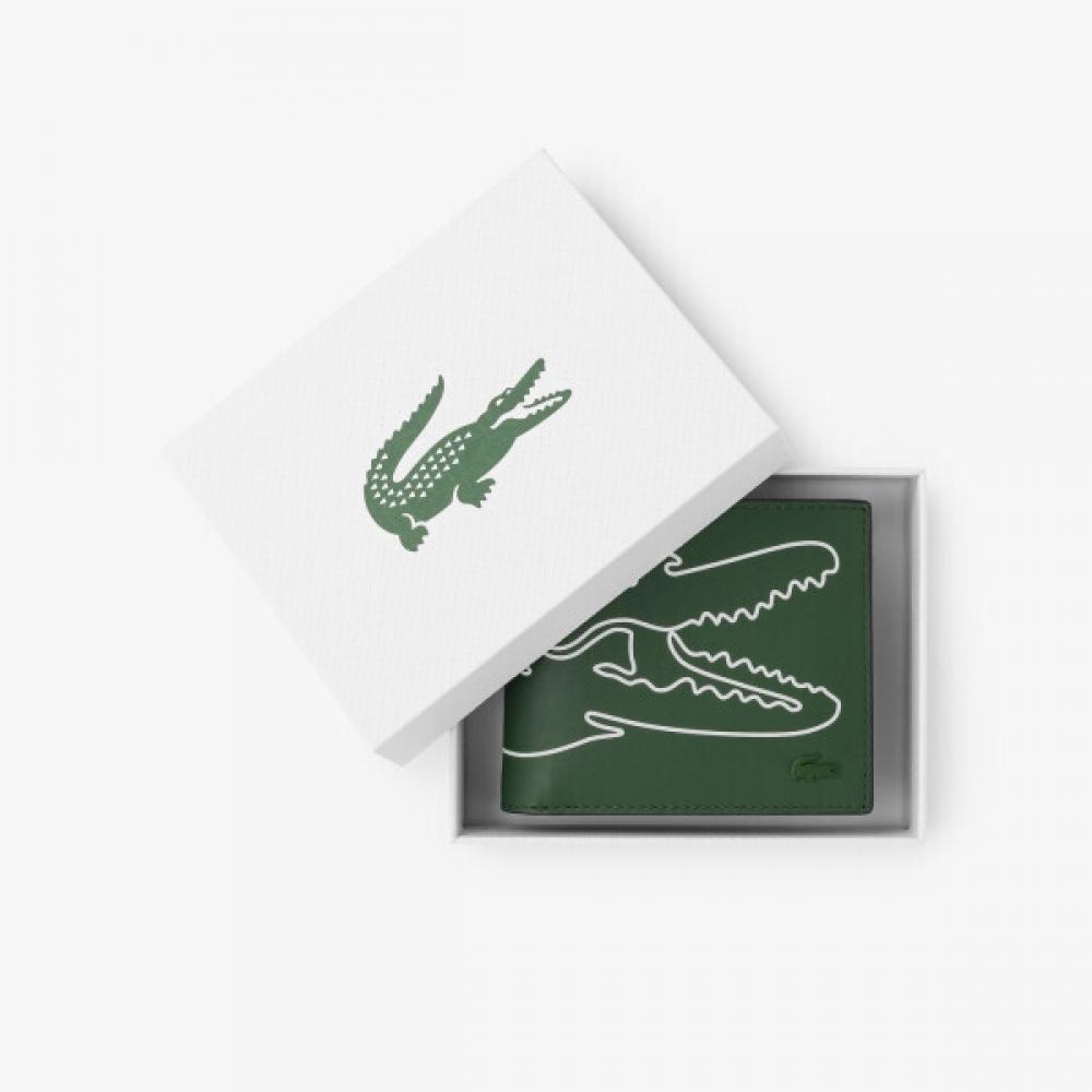 

LacoSte Men S Coin Wallet Nh5271f56g Fitzgerald B01 Green