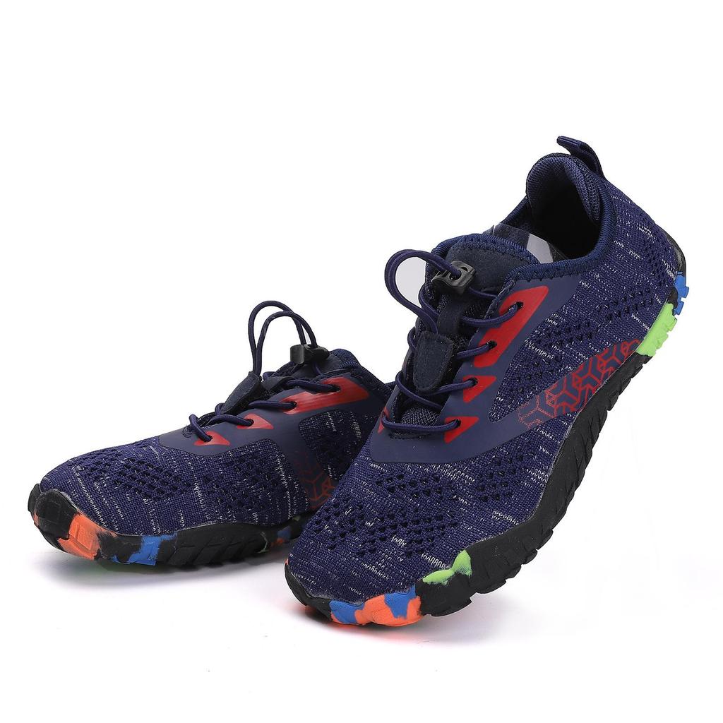Yaz Çocukları için Plaj ve Kanyon Yürüyüşü için Flyknit Düşük Üst Su ve Koşu Ayakkabıları