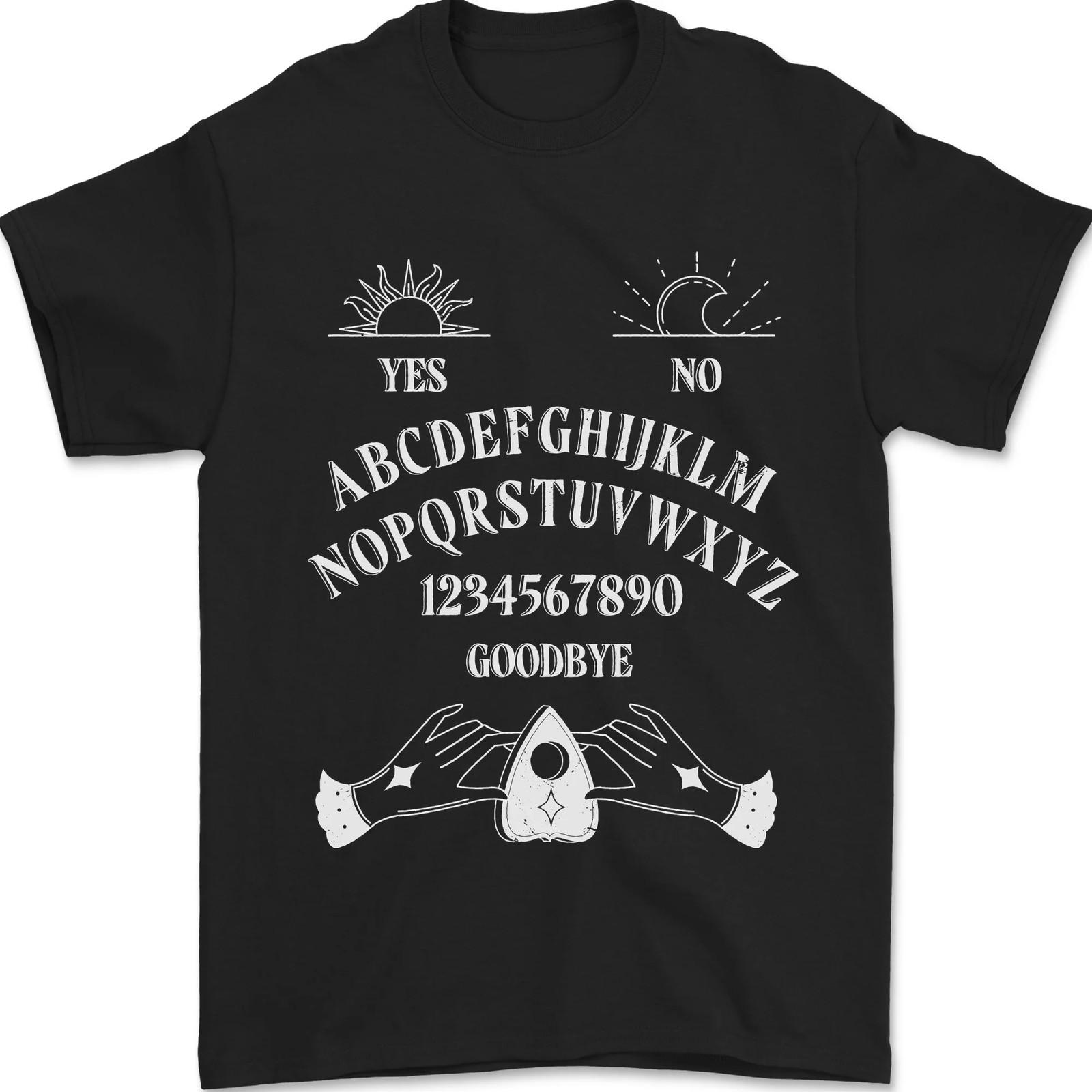 Ouija Board Voodoo Dark Black Magic Mens T-Shirt 100% Cotton XXXXL