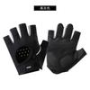 Unisex Half-Finger Gym Gloves Pull-Ups Weight Training Cycling Anti-Slip Palm Padding Non-Slip Grip