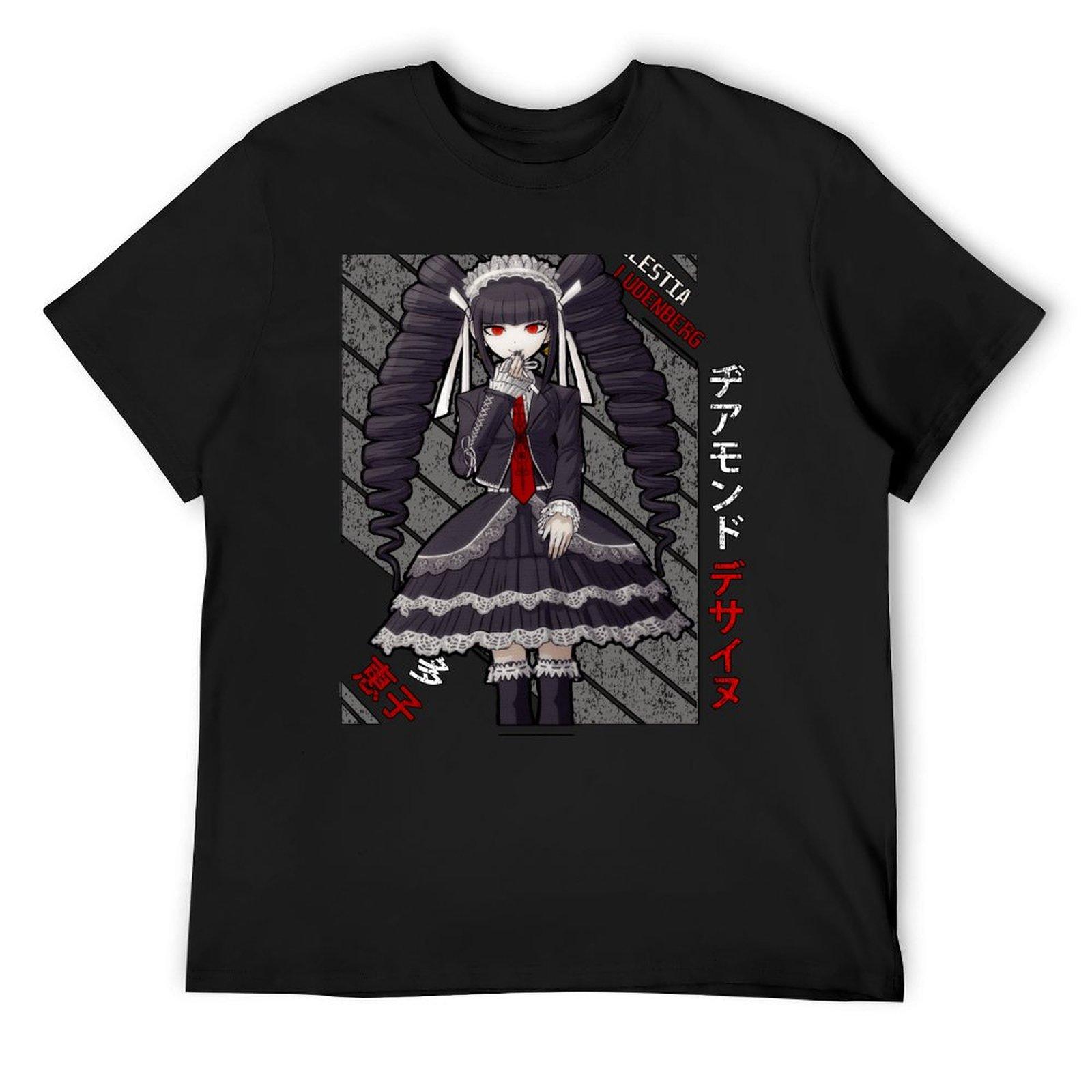 

Celestia Ludenberg - DanganRonpa T-Shirt cotton man t-shirts tees vintage anime shirt plain white t shirts men 4XL