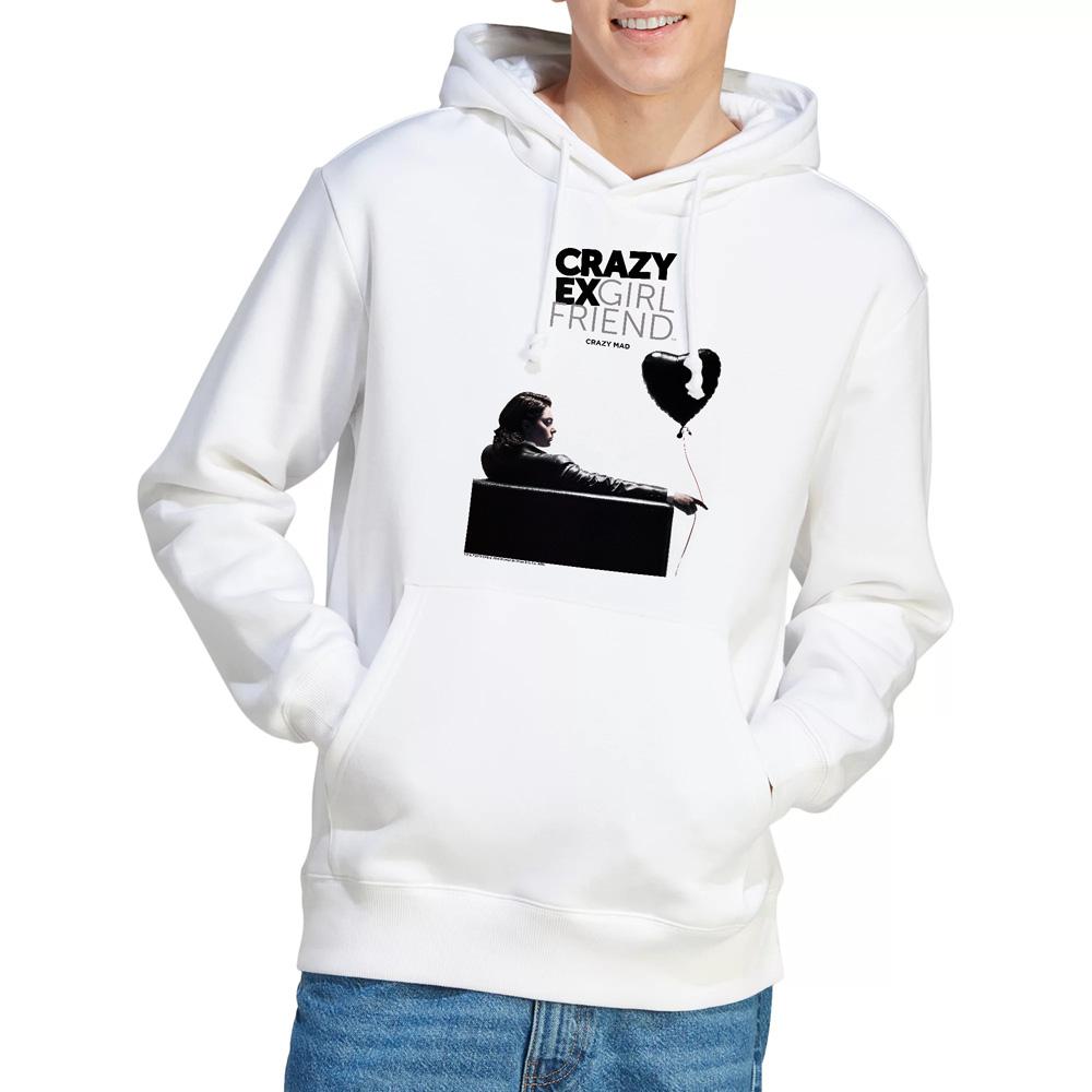 Crazy Ex-Girlfriend Mens Crazy Mad Hoodie