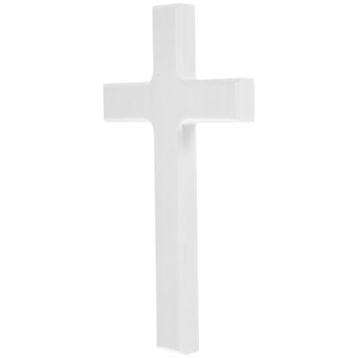 Wedding Ceremony Decorations Cross Wooden Craft Decorate Desktop Ornaments White Baby