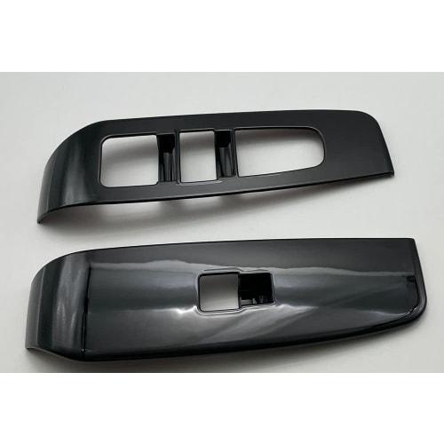 TANGDUTUTU Nissan Note E13 Power Window Switch Cover Door Window Button Door Switch Panel Interior Panel Interior Parts Accessories ABS Resin 4PCS New