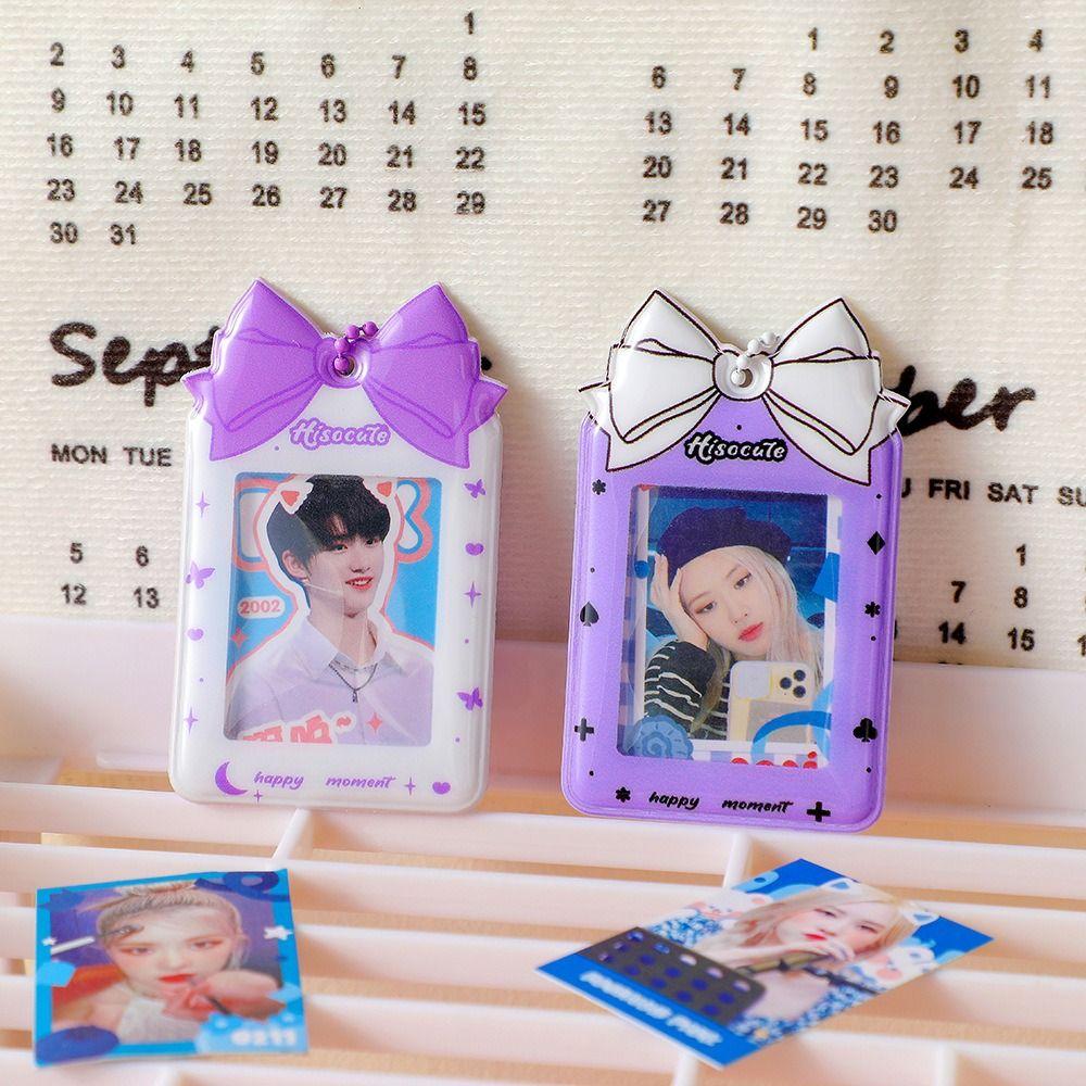 

Подвесной держатель для фотокарт Y2K, брелок для фотокарт, чехол для милой карты, защитный чехол для карт, коллекционный A