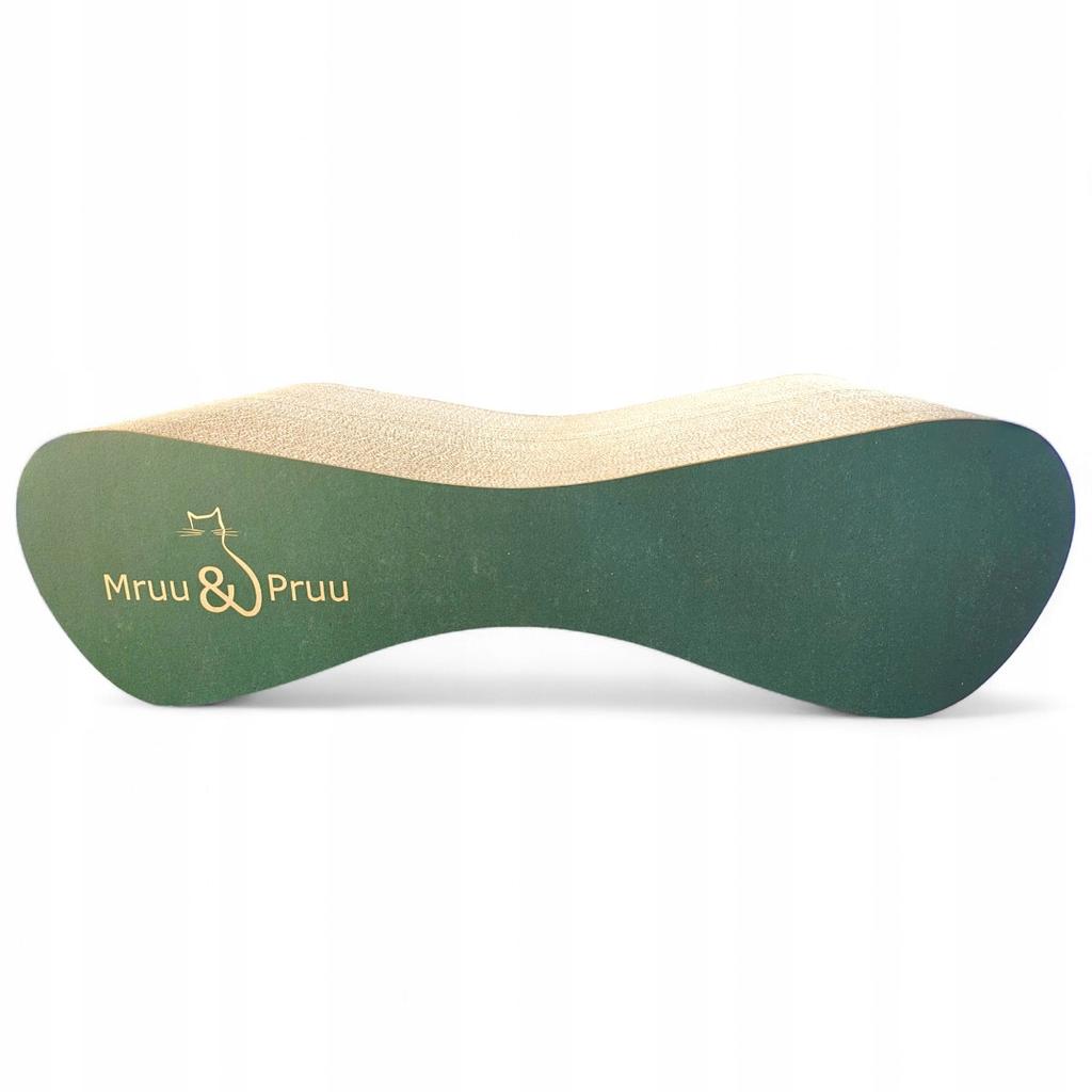 Mimi cat scratching post | green 40cm | 70x23x40 cm | MruuPruu