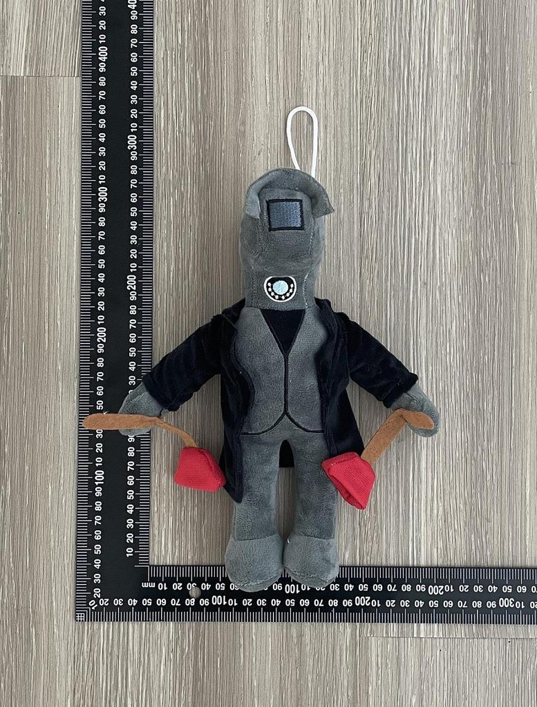 Skibidi Toilet Man Vs. Monitor Man Doll Plush Toy