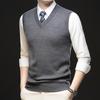 Pull Décontracté Haut de Gamme pour Homme Gilet pour Homme
