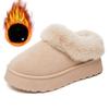 Women's Snow Boots Warm Women's Non Slip Soft Shoes Non Slip Comfortable Warm Ankle Boots