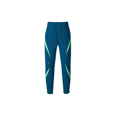 Sportswear Woven Color Block Fleece Warm Casual Comfortable Sports Pants Women Pants Lavender-Blue CU7019-460