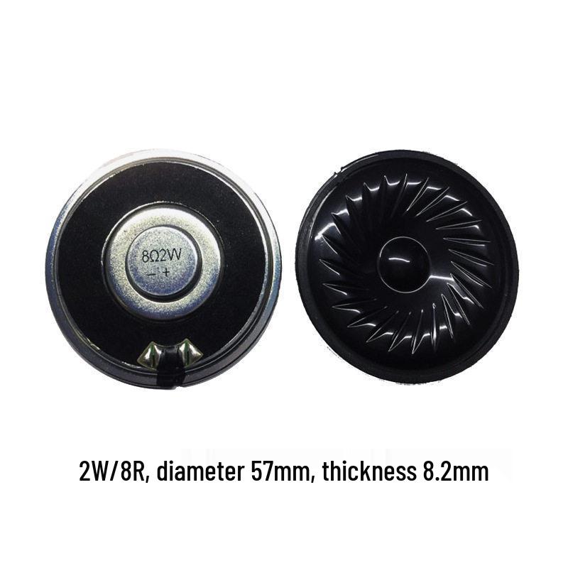 57mm Small DIY Speaker, 0.5-5W, 8 Ohm Audio Amplifier Accessory
