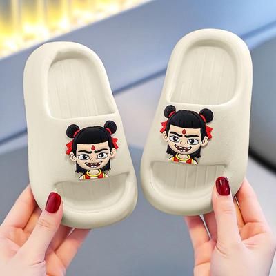 Nezha Kinder Anti-Rutsch EVA Hausschuhe für Jungen & Mädchen - Sommer Stil für Bad, Innenbereich, Zuhause