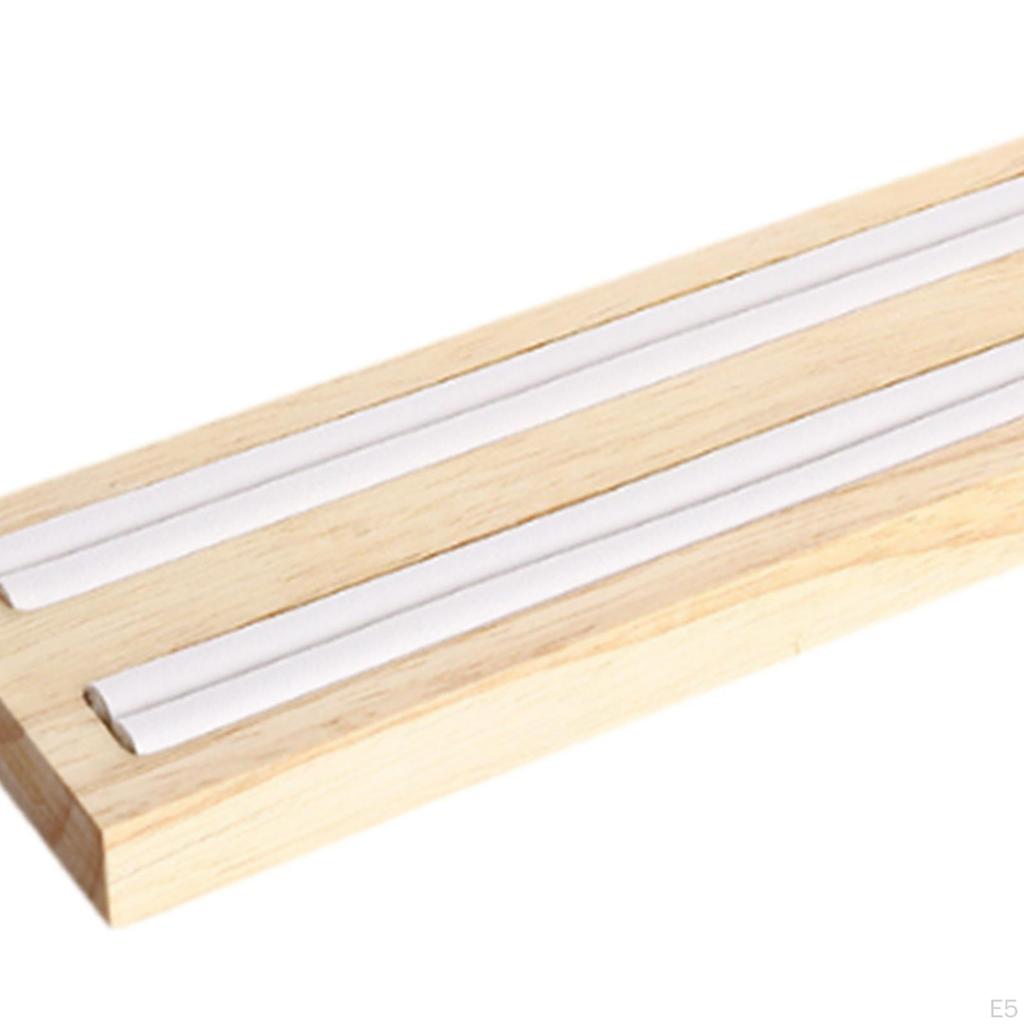 Ring Display Holder Earrings Organizer Jewelry Stand Tray for Dresser Home Desk