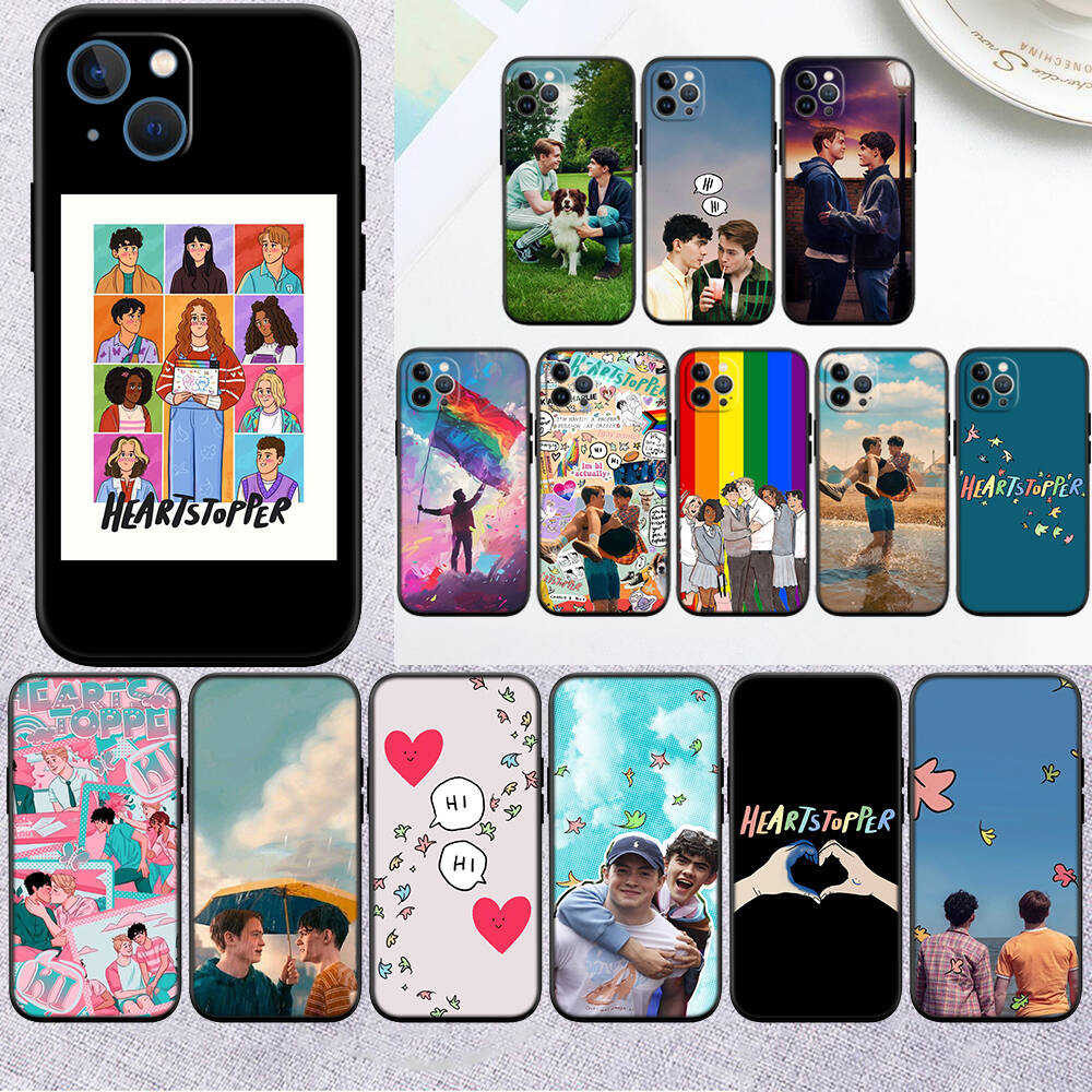 MH68 Heartstopper Phone Shell Case for Redmi Note 12 12S 12C 13 13C 13R 14 14S 14R 14C Pro Max Plus A3 A3X A4 A5 11A 13X