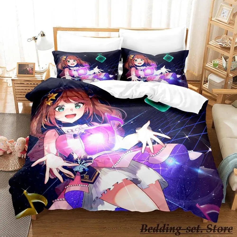 THE iDOLM@STER SideM Bedding Set Single Twin Full Queen King Size Bed Set Adult Kid Bedroom Duvetcover Sets Anime Bed