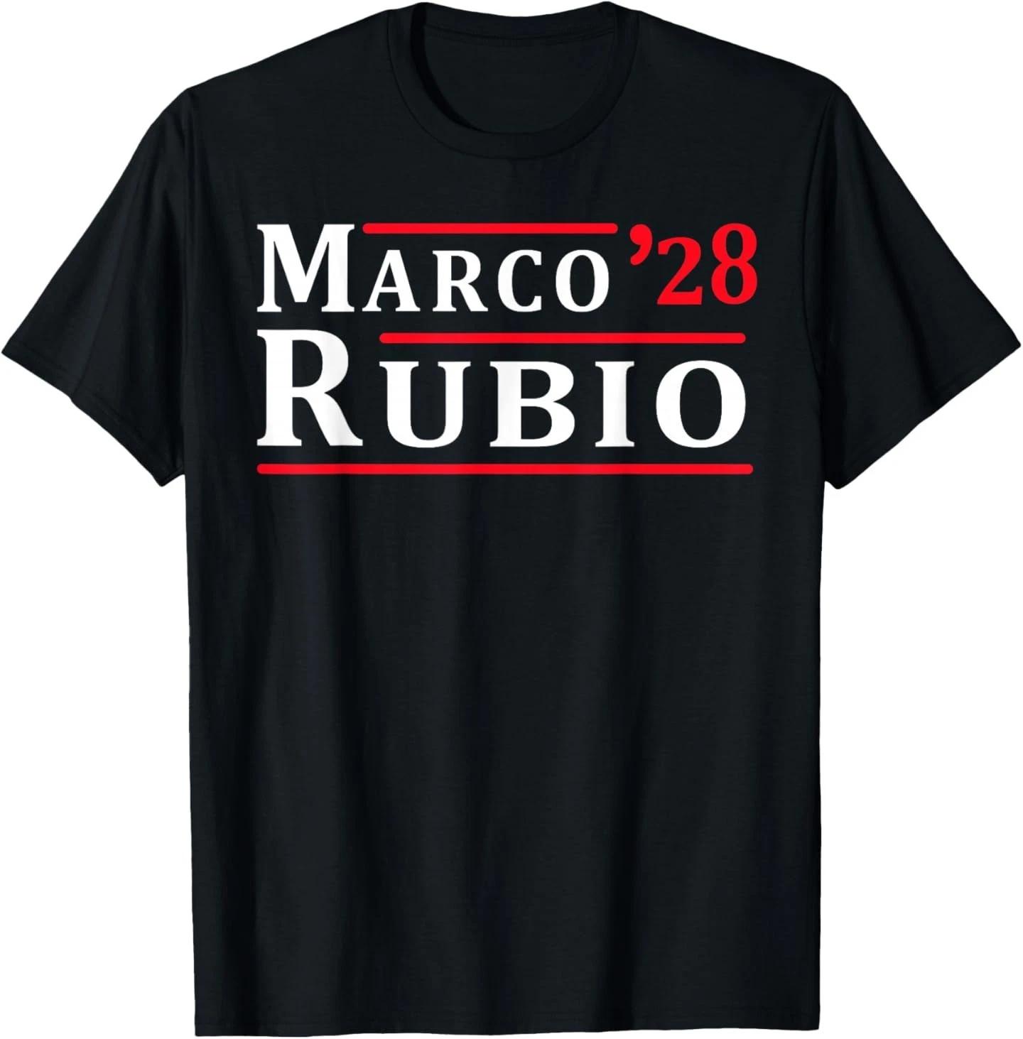 Marco Rubio 2028 President 48 US Republican Election Vintage T-Shirt 3XL