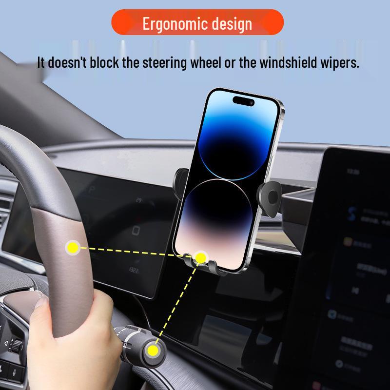 BYD Seagull Car Mount Vitality Edition: Black Tech Interior Accessory
