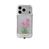 Tulip Floral Incoming Call Flash Phone Case, Compatible with iPhone 11-14, and 15-17 Pro Max