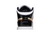 Jordan 1 Mid Patent Black White Gold (GS)