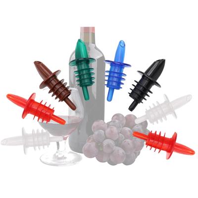 10Pcs Plastic Liquor Bottle Pourers LeakProof Spout Pourer Stopper Oil Pourer Dispenser Wine Accessories Dishwasher Safe