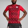 Puma X Egypt Collaboration Fashion Comfortable Slim Fit Short Sleeve Football Shirt Men Tops Red Black 777141-01