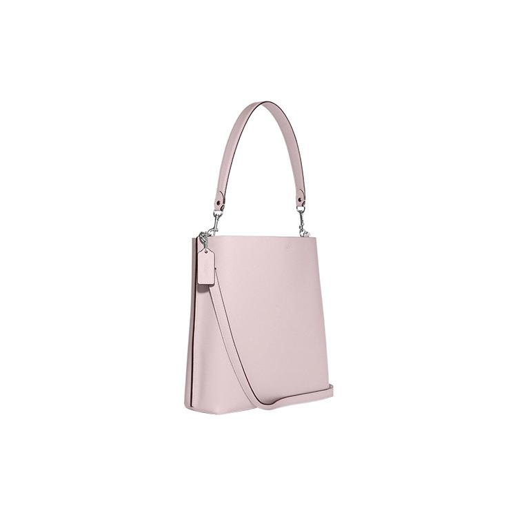 COACH Mollie Leather Bucket Bag, Handbag, Shoulder Bag, Crossbody Bag 28 Women's Ice Pink CA214-SVNBA