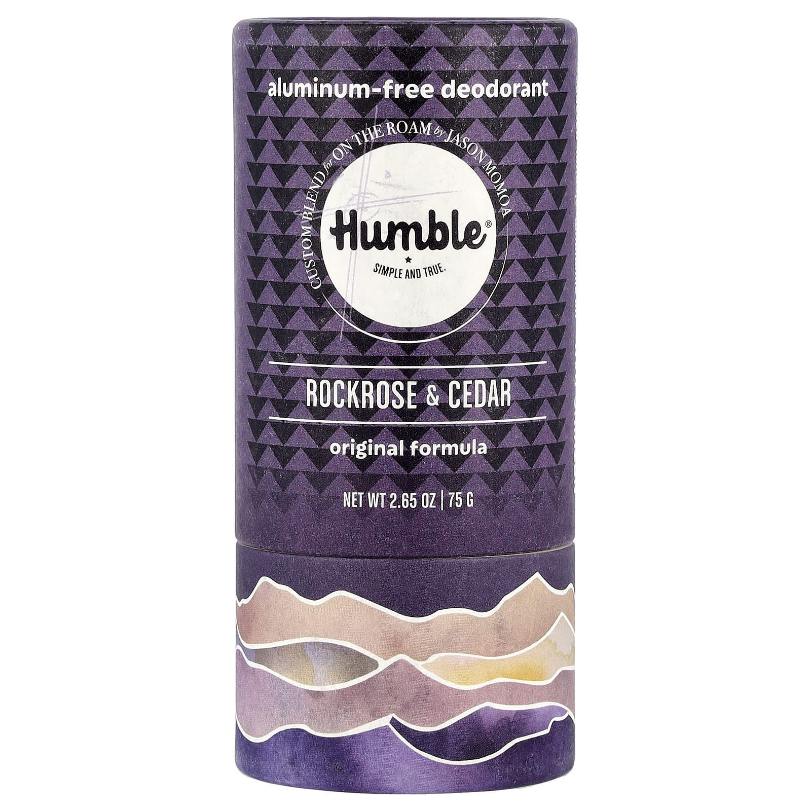 

Aluminum Free Deodorant, Amber Rose & Cedarwood, 75G(2.65Oz)
