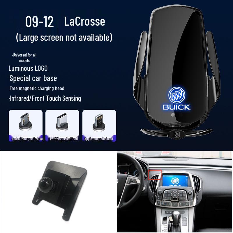 Magnetyczny Bezprzewodowy Szybki Ładowarka Uchwyt na Telefon Samochodowy do Buick GL8/Excelle/Regal/Verano/Envision