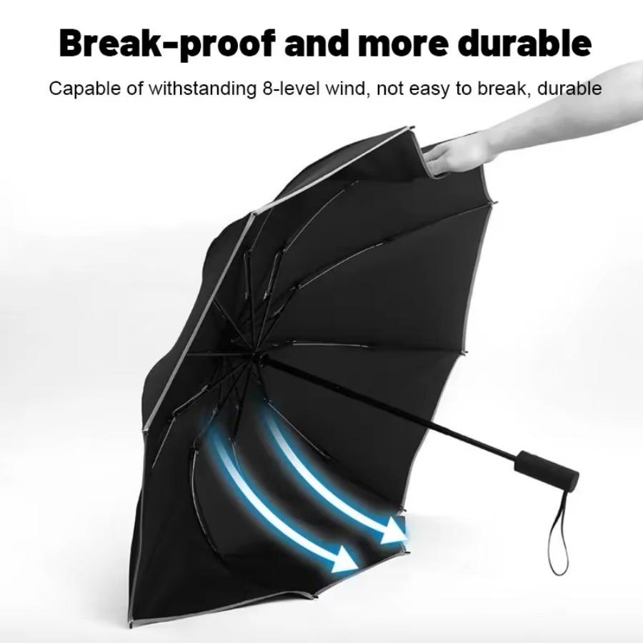24 Bones Automatic Solid color Umbrella for Men Women Large 3 Fold Windproof,Waterproof Sunshade Sun UV Protection Umbrellas