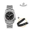 Boderry VOYAGER Field Watches Bronze Case Automatic For TMI NH35 Watch 100M Waterproof Clock Military Vintage Wristwatch Mens