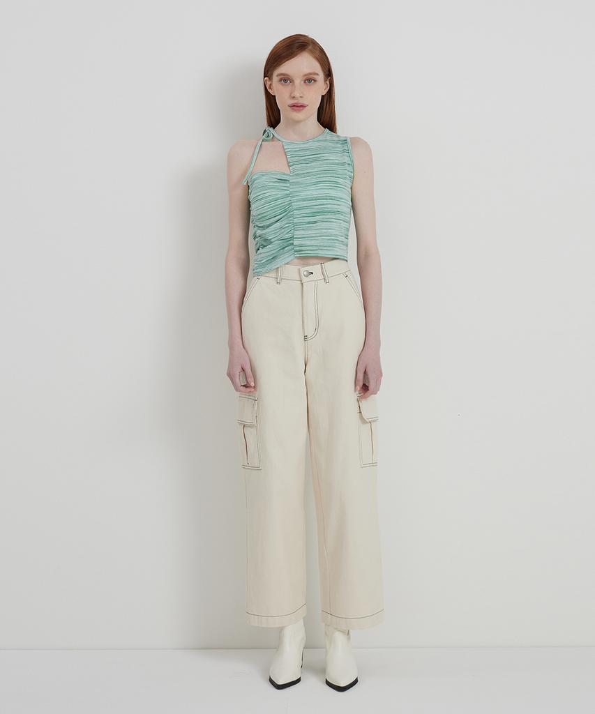 ANDTHEOTHER Ivory Cargo Pants