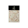Dreamy Starfish & Seashell 3D Nail Art Stickers with Adhesive