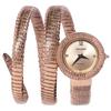 Gaigeo Ge1267Pkrg Women'S Python Metal Watch