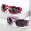 Y2k sport napszemüvegek női négyzet alakú szemüveg férfi punk napszemüveg Uv400 színes árnyalatú nyári divat szemüveg 2023