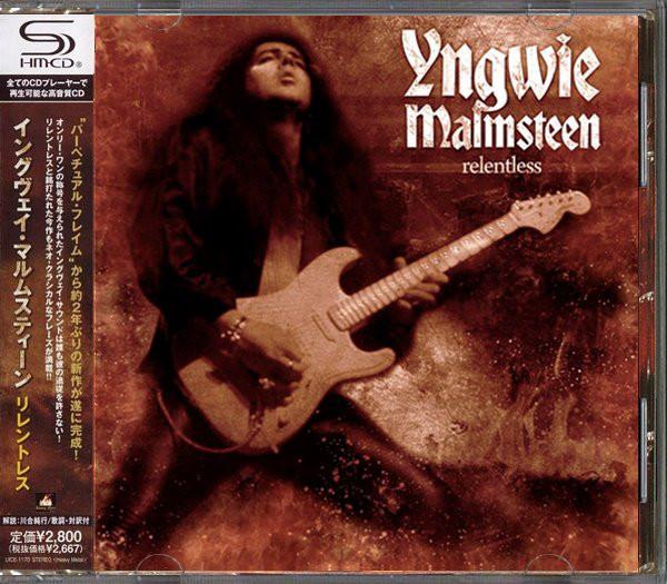 

CD YNGWIE J. MALMSTEEN S RISING FORCE - Relentless UICE1170 Rising Force 2010 Japan ObiRock Used