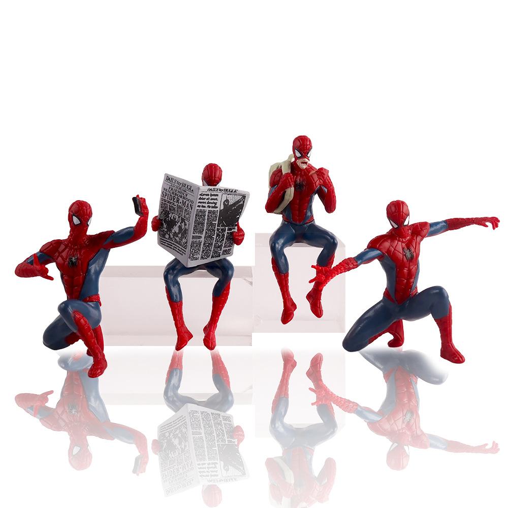 Marvel Spider-Man 7-9cm Actionfigur Superheld Spielzeug Spider-Man Anime Sammlung Mini Modell für Kinder Geschenk