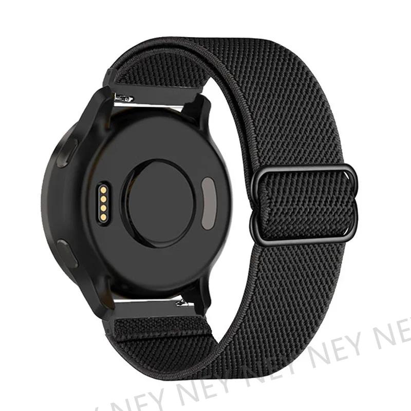 Elastic Shiny strap For Samsung Galaxy Watch 6/5/pro/3/4/classic/Active 2 20mm/22mm Bohemian Pride bracelet Huawei GT 3-2-e band