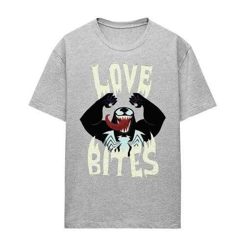 Venom Womens/Ladies Love Bites Heather Valentine's Day T-Shirt