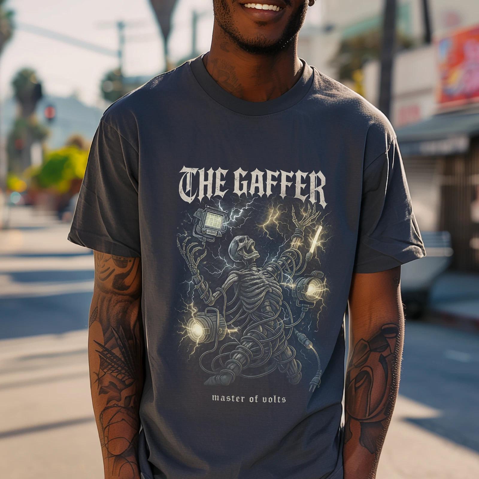 Gaffer T shirt | Film Crew Lighting & Cinematography Tee | Movie SeT shirt S