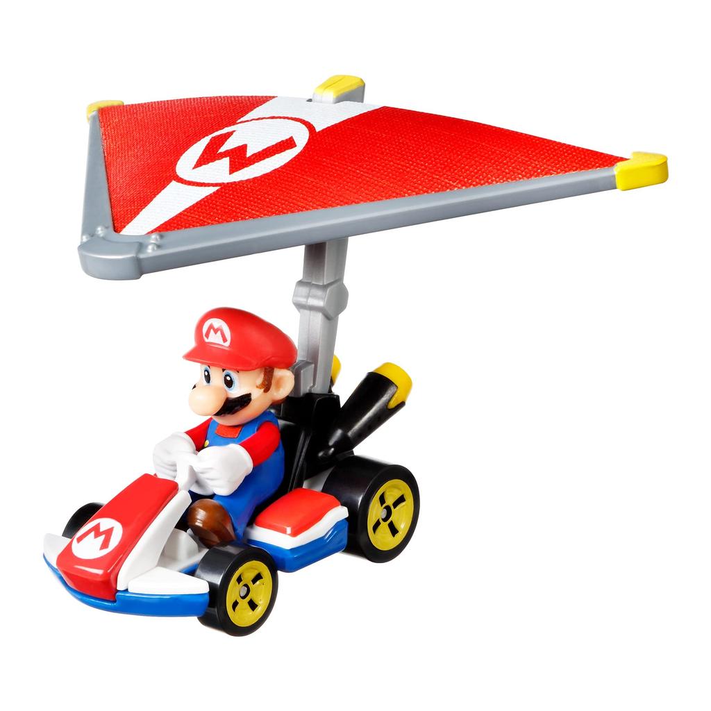 Hot Wheels Mario Kart Glider Sortiment C miniaturní autíčka prodávaná v [8 krabici] 986C-GVD30