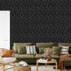 Wallpaper Geometric pattern graphite, graphite background 50x1000
