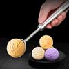 Multifunctional 304 Stainless Steel Ice Cream Scoop Ball Digger Fruit Watermelon Spoon Kitchen Restaurant Quality Ice Scooper