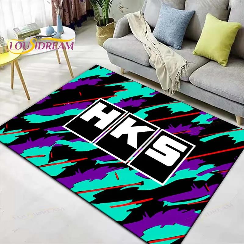 Fashion H-HKS  logo Printed  Carpets Living Room Anti-Skid Area Rug Kids Bedroom Mats Yoga Mat Large Carpet Decor